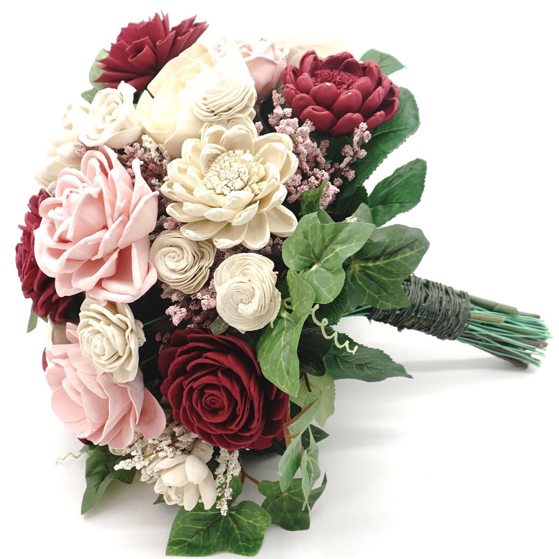 sola wood flower bouquet