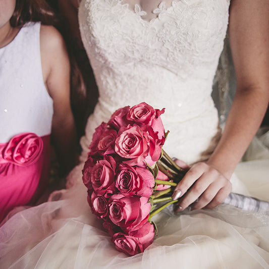 A simple way to make a hand-tied Posies bouquet