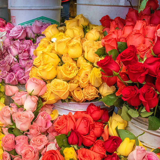 Spring wedding arrangements with artificial spring flowers UK