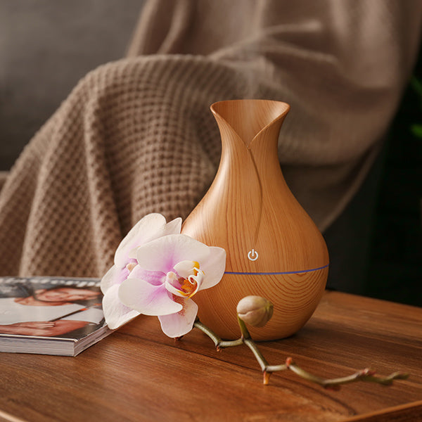 Sola wood flower diffuser can enrich the surrounding