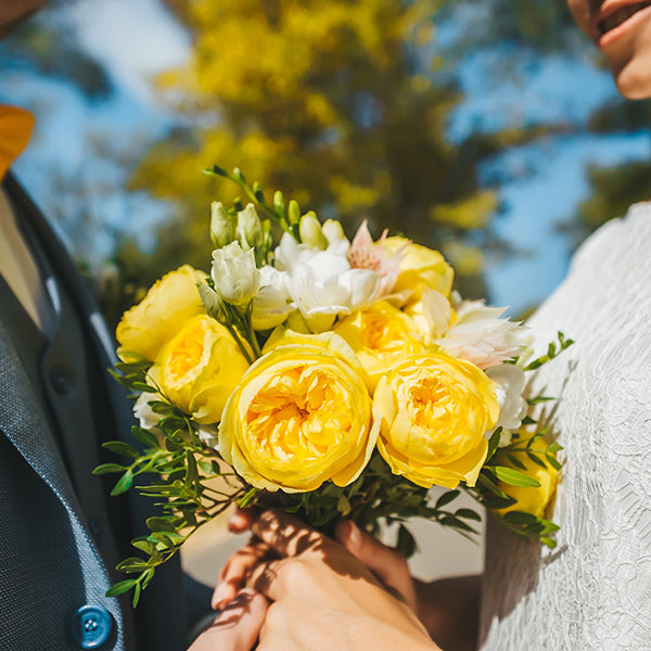 Falling Wedding Bouquet from Sola Wood Flowers