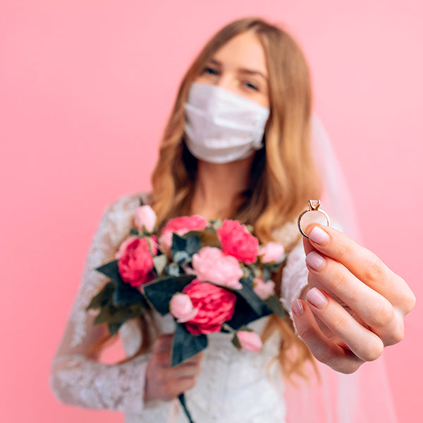 New Type of Weddings: Face Masks, Live Streams, and Outdoor Activities