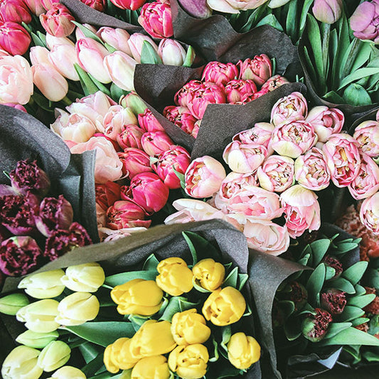 Spring wedding flowers