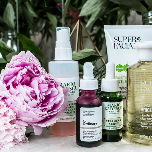 Flowers used to enhance skin beauty