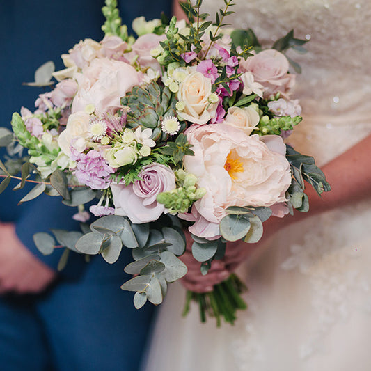 Faux flowers for spring wedding